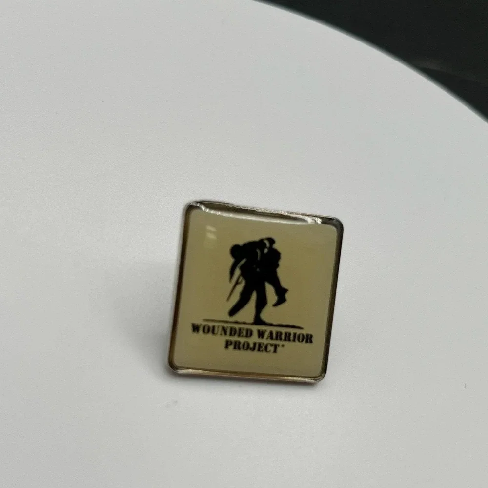 Vintage Wounded Warrior Project Charity/Non-Profit Awareness Lapel Pinbacks Boho